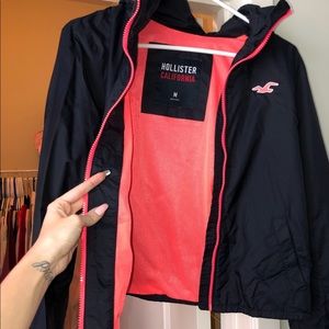 Hollister rain jacket